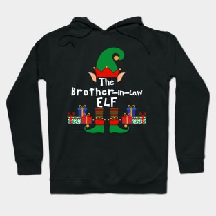 Funny Family Matching Christmas Brother-in-law Elf Hoodie